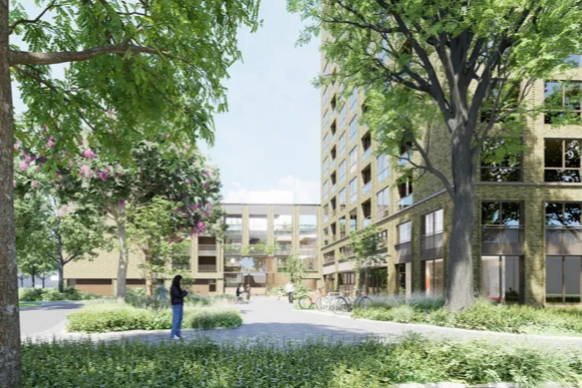 Nieuwbouw 128 appartementen bij zorgcentrum Koningsvoorde Tilburg