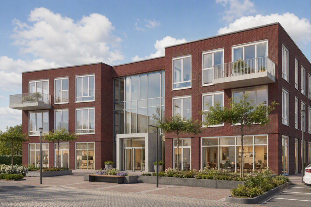 Nieuwbouw gezondheidscentrum en woonzorgvoorziening in Ens
