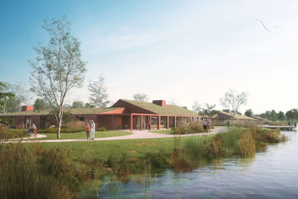 Nieuw woonzorgcomplex aan het Damsterdiep in Delfzijl