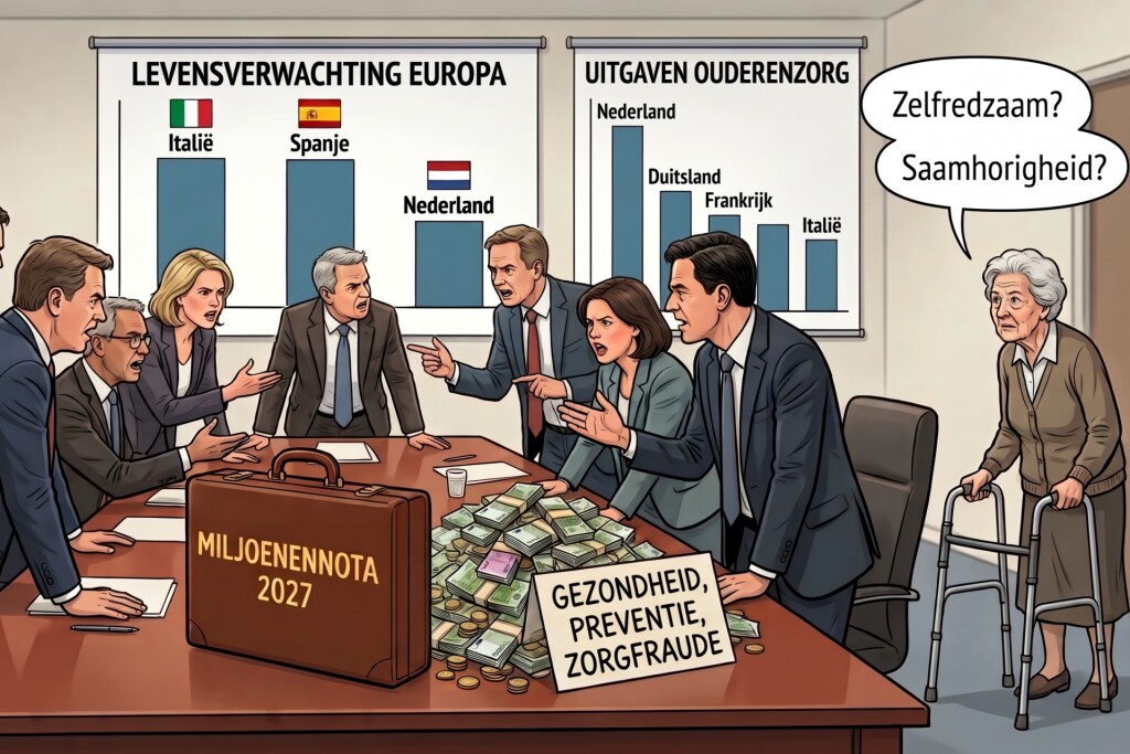 Waarom de duurste ouderenzorg ter wereld ons niet het oudst maakt