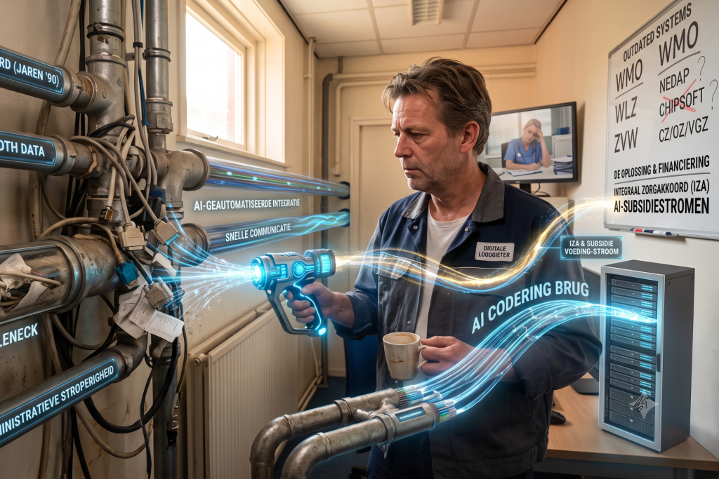 Ontstop de zorgcommunicatie met AI als digitale loodgieter